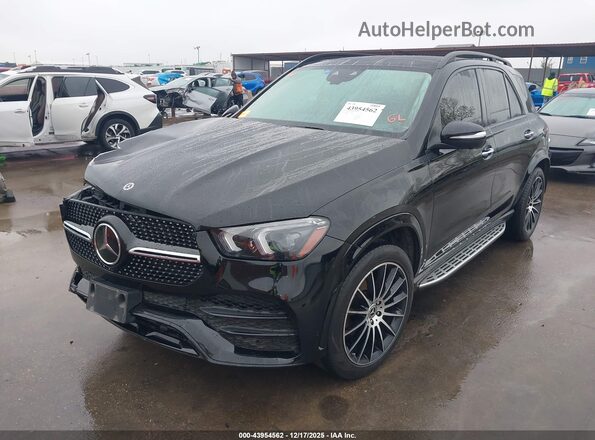 4JGFB4JB6MA567613 2021 MERCEDES-BENZ GLE 350 Черный Передняя левая четверть