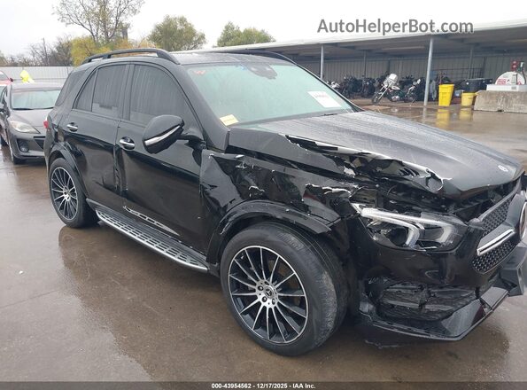 4JGFB4JB6MA567613 2021 MERCEDES-BENZ GLE 350 Черный Вид спереди