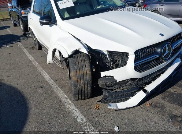 4JGFB4JB6NA801329 2022 MERCEDES-BENZ GLE 350 White Դիմացի տեսք