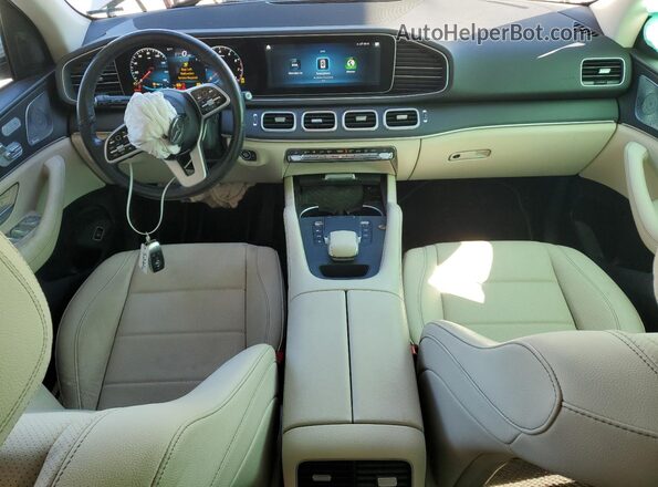 4JGFB4JBXMA384151 2021 MERCEDES-BENZ GLE White Widok deski rozdzielczej