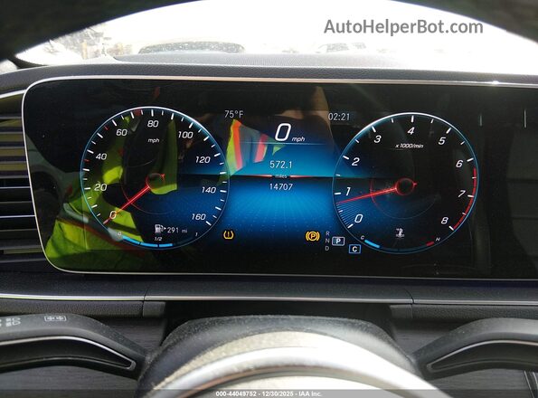 4JGFB4JBXNA635526 2022 MERCEDES-BENZ GLE 350 Gray Widok tylnych siedzeń