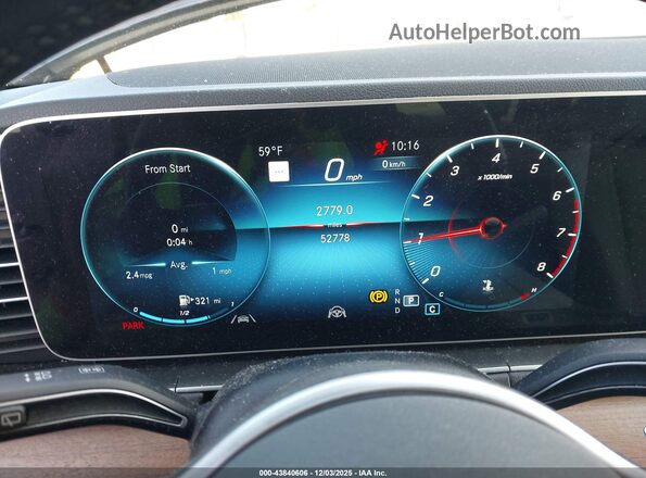 4JGFB4JE4NA660481 2022 MERCEDES-BENZ GLE 350 Dark Blue Вид задних сидений