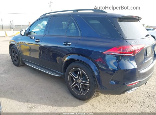 4JGFB4JE4NA660481 2022 MERCEDES-BENZ GLE 350 Dark Blue Задняя левая четверть