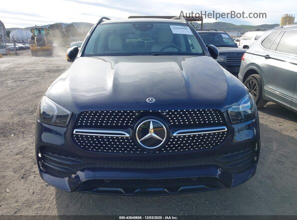 4JGFB4JE4NA660481 2022 MERCEDES-BENZ GLE 350 Dark Blue Вид спереди