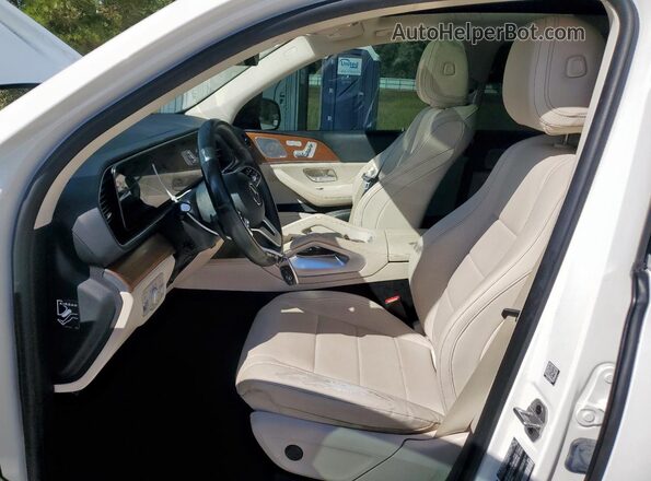 4JGFB4JE5MA516453 2021 MERCEDES-BENZ GLE White Սալոնի դիմացի տեսք