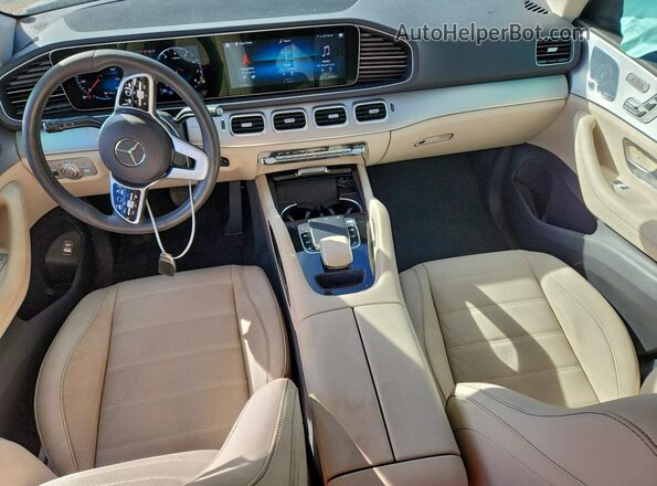 4JGFB4KB0LA070540 2020 MERCEDES-BENZ GLE White Widok deski rozdzielczej