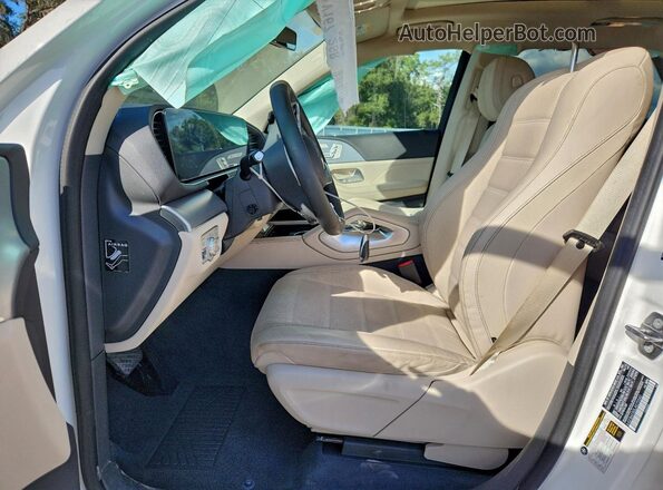 4JGFB4KB0LA070540 2020 MERCEDES-BENZ GLE White Widok wnętrza z przodu