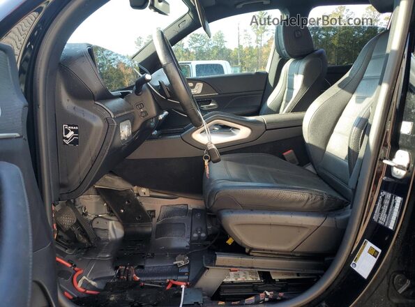 4JGFB4KB0MA302734 2021 MERCEDES-BENZ GLE Black წინა სალონის ხედი