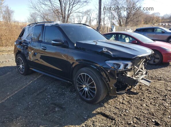 4JGFB4KB0MA552362 2021 MERCEDES-BENZ GLE Черный Передняя правая четверть