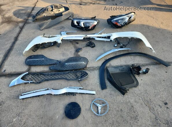 4JGFB4KB1LA293055 2020 MERCEDES-BENZ GLE White Widok naklejki z numerem VIN