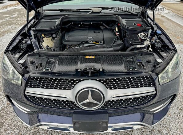 4JGFB4KB1NA655601 2022 MERCEDES-BENZ GLE Blue უკანა სავარძლების ხედი