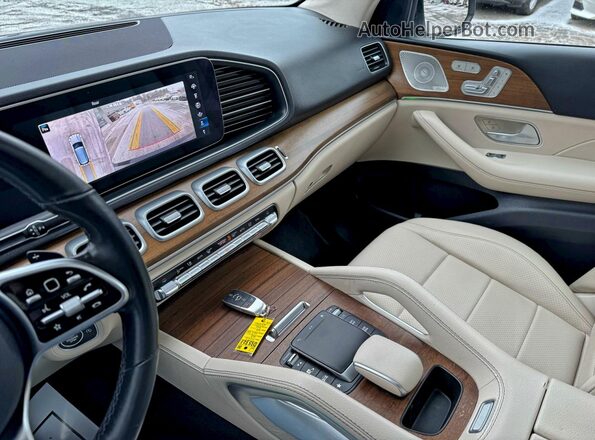 4JGFB4KB1NA655601 2022 MERCEDES-BENZ GLE Blue ძრავის განყოფილების ხედი