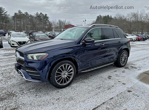 4JGFB4KB1NA655601 2022 MERCEDES-BENZ GLE Blue უკანა მარცხენა