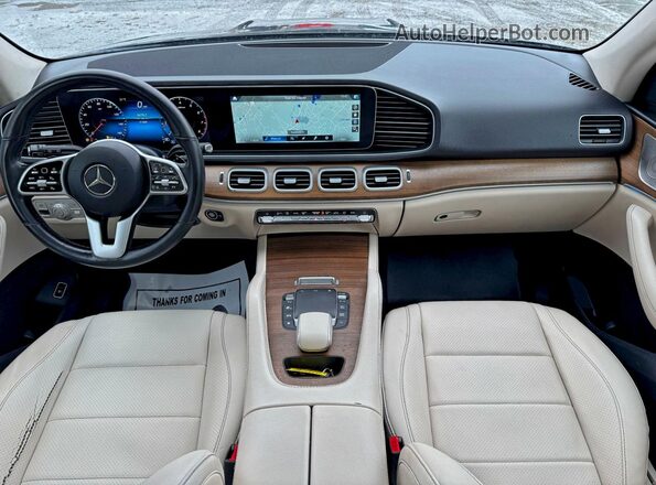 4JGFB4KB1NA655601 2022 MERCEDES-BENZ GLE Blue უკანა სალონის ხედი
