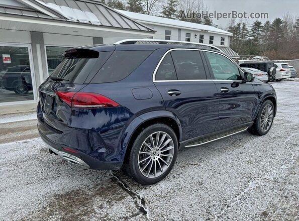 4JGFB4KB1NA655601 2022 MERCEDES-BENZ GLE Blue წინა მარჯვენა