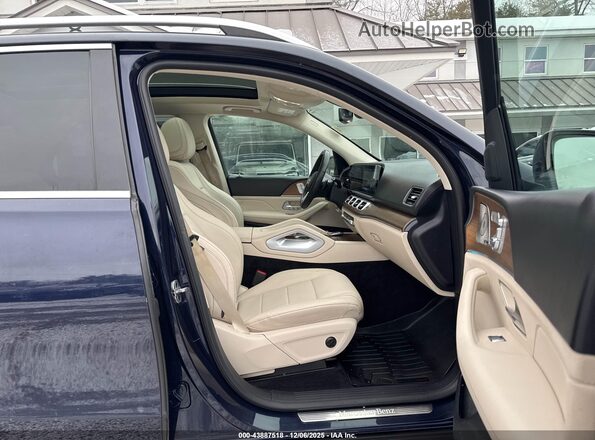 4JGFB4KB1NA655601 2022 MERCEDES-BENZ GLE 350 Blue Вид салону спереду