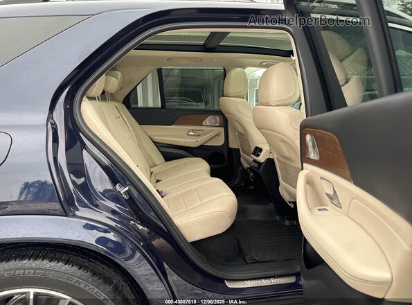 4JGFB4KB1NA655601 2022 MERCEDES-BENZ GLE 350 Blue Вид наклейки з VIN-кодом
