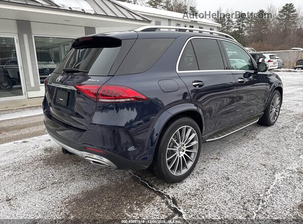 4JGFB4KB1NA655601 2022 MERCEDES-BENZ GLE 350 Blue Задня права чверть