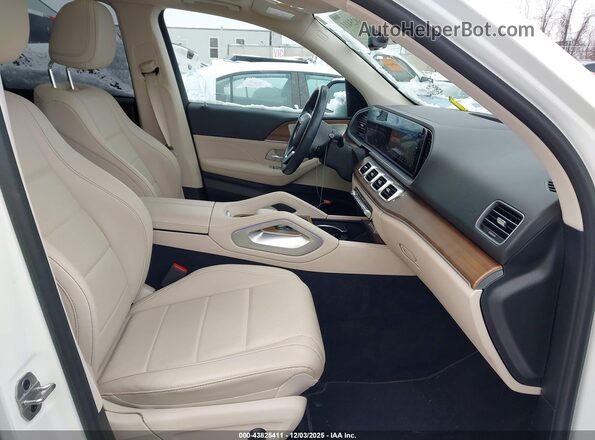 4JGFB4KB1NA746481 2022 MERCEDES-BENZ GLE 350 Белый Вид салона спереди