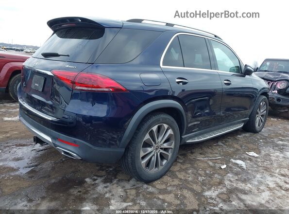 4JGFB4KB2LA033652 2020 MERCEDES-BENZ GLE 350 Dark Blue Rear right