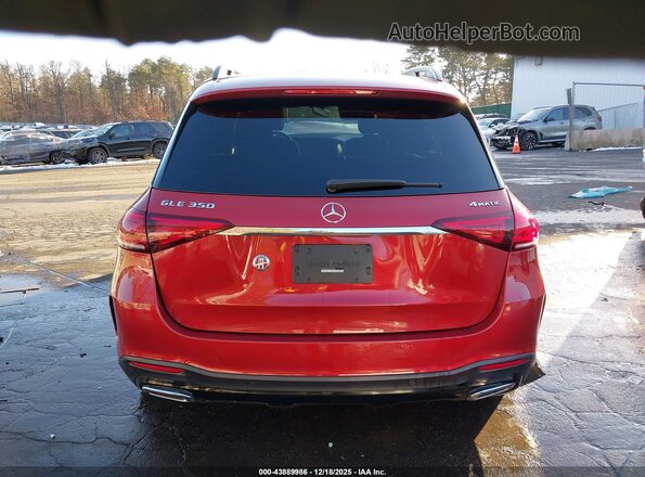 4JGFB4KB2LA257486 2020 MERCEDES-BENZ GLE 350 Red 