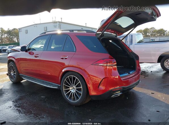 4JGFB4KB2LA257486 2020 MERCEDES-BENZ GLE 350 Red Задня ліва чверть