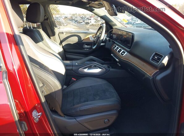 4JGFB4KB2LA257486 2020 MERCEDES-BENZ GLE 350 Red Вид салону спереду