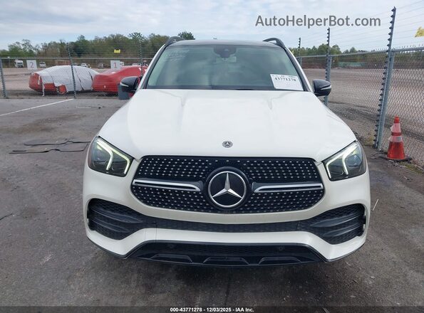4JGFB4KB5LA077676 2020 MERCEDES-BENZ GLE 350 White Widok z przodu