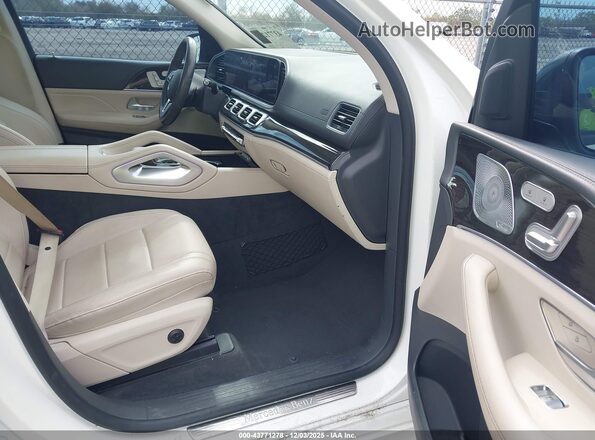 4JGFB4KB5LA077676 2020 MERCEDES-BENZ GLE 350 White Widok wnętrza z przodu