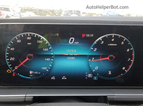4JGFB4KB6LA088220 2020 MERCEDES-BENZ GLE Black Widok zestawu wskaźników