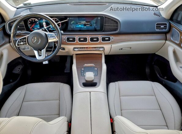 4JGFB4KB6MA371170 2021 MERCEDES-BENZ GLE White Вид щитка приладів
