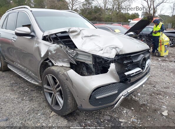 4JGFB4KB7MA516751 2021 MERCEDES-BENZ GLE 350 Silver Widok z przodu