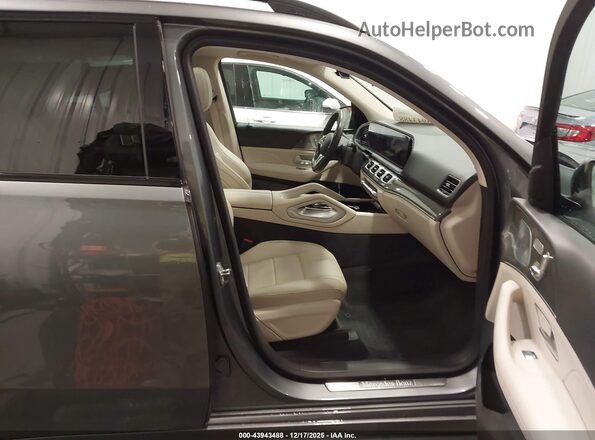 4JGFB4KBXLA010247 2020 MERCEDES-BENZ GLE 350 Gray წინა სალონის ხედი