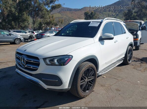 4JGFB4KEXLA060334 2020 MERCEDES-BENZ GLE 350 White Передня ліва чверть