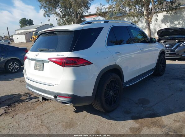 4JGFB4KEXLA060334 2020 MERCEDES-BENZ GLE 350 White Задня права чверть