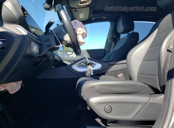 4JGFB5KB0MA389220 2021 MERCEDES-BENZ GLE Gray Widok wnętrza z przodu