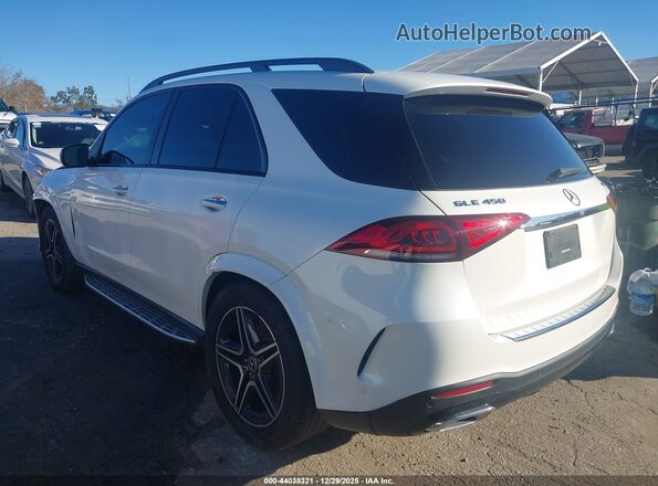 4JGFB5KB2NA817306 2022 MERCEDES-BENZ GLE 450 White Trasero izquierdo