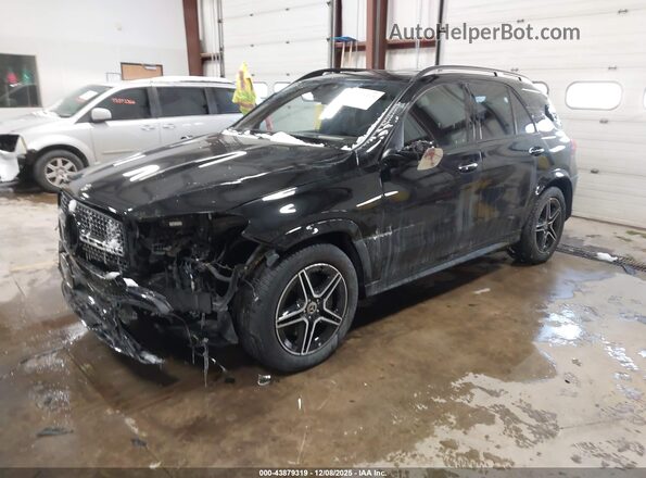 4JGFB5KB8RB123459 2024 MERCEDES-BENZ GLE 450 Black Առջևի ձախ երեք քառորդ տեսարան