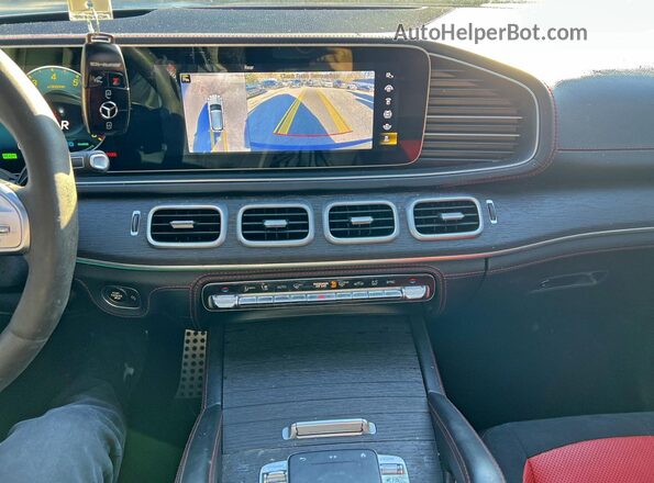4JGFB6BB5MA531809 2021 MERCEDES-BENZ GLE Blue Vista interior trasera