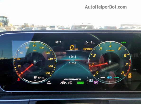 4JGFB6BEXMA299539 2021 MERCEDES-BENZ GLE Black Instrument cluster view