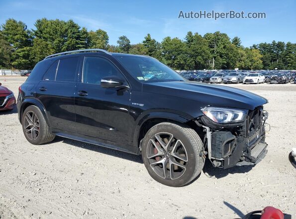 4JGFB8KB1MA279374 2021 MERCEDES-BENZ GLE Black Передня права чверть