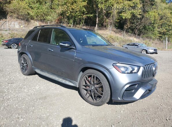 4JGFB8KB2MA271946 2021 MERCEDES-BENZ GLE Gray წინა მარჯვენა