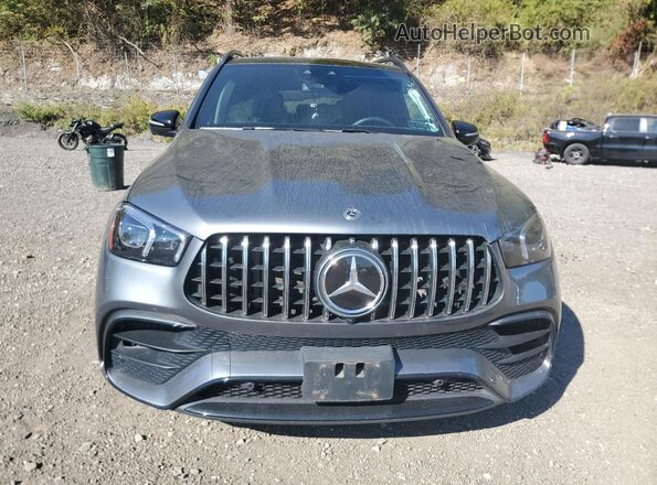 4JGFB8KB2MA271946 2021 MERCEDES-BENZ GLE Gray წინა ხედი