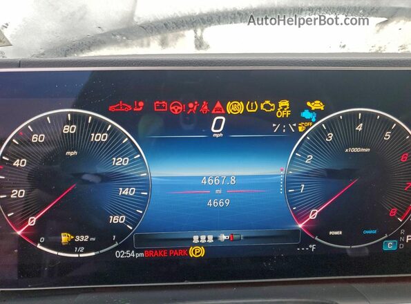 4JGFD5KB1SB359127 2025 MERCEDES-BENZ GLE Gray Instrument cluster view
