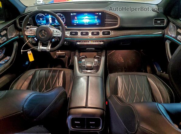 4JGFD6BB0MA200260 2021 MERCEDES-BENZ GLE White Առջևի վահանակի տեսք