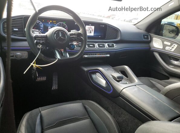 4JGFD6BB0RB005292 2024 MERCEDES-BENZ GLE Blue Dashboard view
