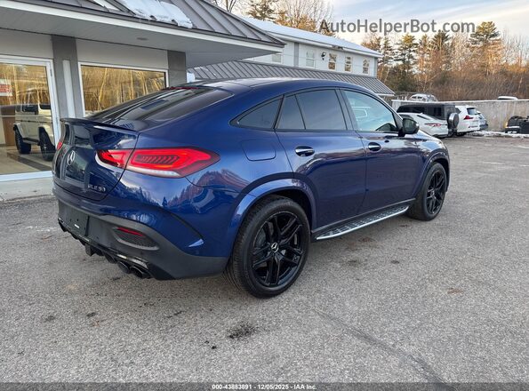 4JGFD6BB4MA354812 2021 MERCEDES-BENZ AMG GLE 53 COUPE Синий Задняя правая четверть
