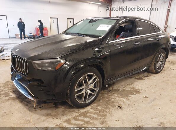 4JGFD6BB8RB261082 2024 MERCEDES-BENZ AMG GLE 53 COUPE Черный Передняя левая четверть