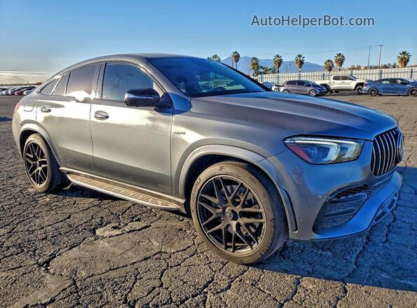 4JGFD8KB5MA566842 2021 MERCEDES-BENZ GLE Gray Delantero derecho