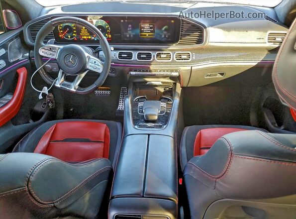 4JGFD8KB5MA566842 2021 MERCEDES-BENZ GLE Gray Vista del salpicadero